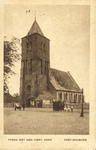135-55 Toren met Ned. Herv. Kerk Oost-Souburg. De Nederlandse Hervormde kerk te Oost-Souburg