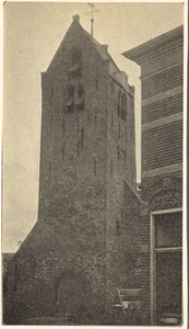 135-84 De toren van de Nederlandse Hervormde kerk te Oosterland