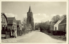 136-48 Toren, Oostkapelle. De toren van de Nederlandse Hervormde kerk te Oostkapelle