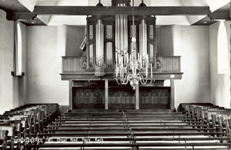 137-108 Serooskerke (W), Orgel Ned. Herv. Kerk. Het orgel in de Nederlandse Hervormde kerk te Serooskerke (Walcheren)