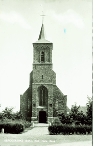 138-122 Serooskerke (Sch.), Ned. Herv. Kerk. De Nederlandse Hervormde kerk te Serooskerke (Schouwen)