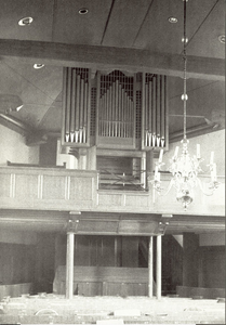 138-14 St. Philipsland, Orgel Ned. Hervormde Kerk. Het orgel in de Nederlandse Hervormde kerk te Sint Philipsland