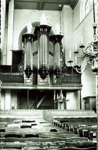 138-69 Scherpenisse, Interieur Ned. Herv. Kerk. Het orgel in de Nederlandse Hervormde kerk te Scherpenisse
