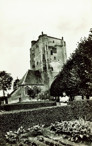 138-86 Sluis, Toren St. Anna ter Muiden. De Nederlandse Hervormde kerk te Sint Anna ter Muiden