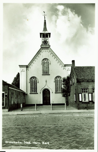 141-145 Wissekerke, Ned. Herv. Kerk. De Nederlands Hervormde kerk te Wissenkerke