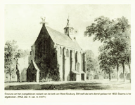 141-147 Gravure van de Nederlands Hervormde kerk te West-Souburg