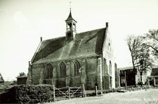 141-32 Vrouwenpolder, N.H. Kerk. De Nederlandse Hervormde kerk te Vrouwenpolder