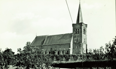 142-31 Wemeldinge, Ned. Herv. Kerk. De Nederlandse Hervormde kerk te Wemeldinge