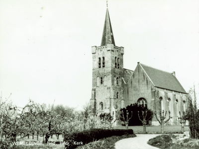 142-34 Wemeldinge, Ned. Herv. Kerk. De Nederlandse Hervormde kerk te Wemeldinge