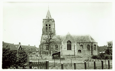 142-72 Waarde, Ned. Herv. Kerk. De Nederlandse Hervormde kerk te Waarde