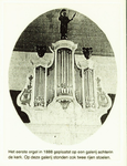 144-33 Het orgel in de Nederlandse Hervormde kerk te Zoutelande