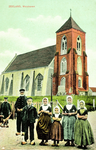 144-5 Zeeland, Walcheren. De Nederlandse Hervormde kerk te Zoutelande