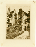 28 Middelburg Kuiperspoort / B. Stuwer. [c. 1920]. 1 prent : ets ; 20,1 x 14,6 cm, blad 29 x 22,4 cm