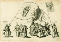 715 Begrafenisstoet van aartshertog Albertus van Oostenrijk (overleden 13 aug. 1621) te Brussel op 12 maart 1622 / ...