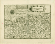 758 Zelandiae typus [Kaart van Zeeland] / A. en H. van Langren. Schaal [1:57.2878]. [c. 1609]. 1 kaart : kopergr.;31 x 37 cm.
