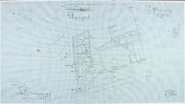 84 Onderzoek gebouwrestanten op de binnenplaats van het voormalige fort Rammekens 1982-1983 / J. v.d. Berg. Schaal ...