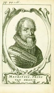 892 Mauritius, prins van Oranje. Maurits (Dillenburg 14-11-1567-Den Haag 23-4-1625), prins van Oranje, graaf van ...
