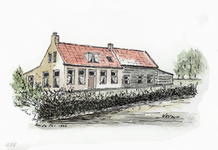 964-1135 Een boerderij bij Westduin.