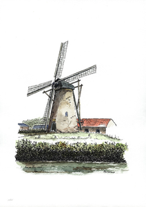 964-1164 Molen te Oosterland.