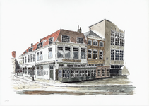 964-1245 Gezicht op de Grote Markt en de Pottenmarkt te Middelburg.