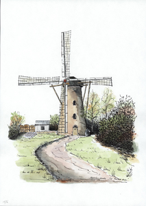 964-1276 'De Kouter Molen' te Hoedekenskerke.