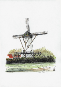 964-1281 'De Witte Molen' te Rilland.