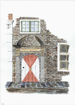 964-1306 De poort in de Seisstraat te Middelburg.