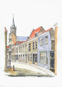 964-1613 Het stadhuis te Tholen.