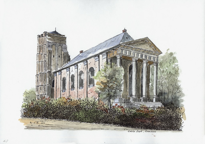 964-1617 De Grote kerk te Zierikzee.