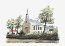 964-1622 De Nederlandse Hervormde kerk te Kleverskerke.