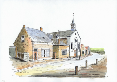 964-1628 De kerk van de Oud-Gereformeerde gemeente te Sint Philipsland.