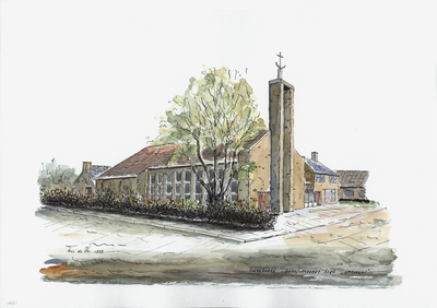 964-1651 De Gereformeerde kerk Immanuel te Koudekerke