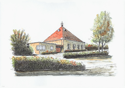 964-1652 De kerk van de Gereformeerde Gemeente te Tholen.