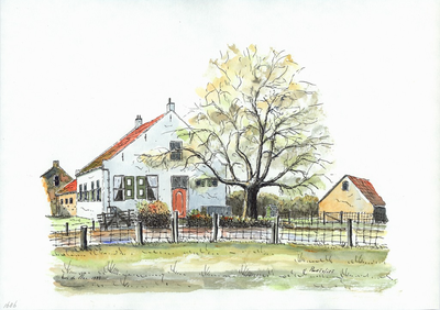 964-1686 Een boerderij in Poortvliet daterend uit 1787.