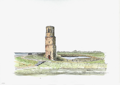 964-1689 Stompe toren te Koudekerke (Schouwen).