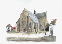 964-1692 De Nederlandse Hervormde kerk te Haamstede.
