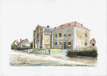 964-1704 Het kerkgebouw van de Gereformeerde Gemeente Vrijgemaakt te Vrouwenpolder.