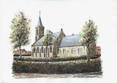 964-1707 De Nederlandse Hervormde kerk te Serooskerke (Schouwen).