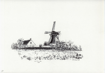 964-175 De molen 'De Hoop en Verwachting' te Borssele.