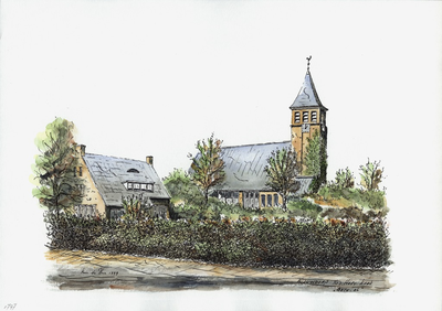 964-1797 De Nederlandse Hervormde kerk 'Beth-el' te Nieuwdorp.