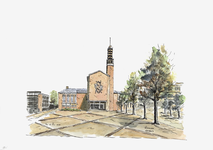 964-1814 Het stadhuis te Vlissingen.