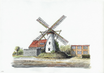 964-1822 Molen 't Welvaren van Grijpskerke' te Grijpskerke.