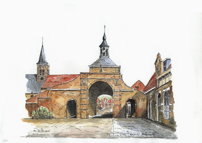 964-1841 De Kaaipoort te Aardenburg.