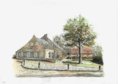 964-1876 Huize 'Zorgwijk' te Ellewoutsdijk.