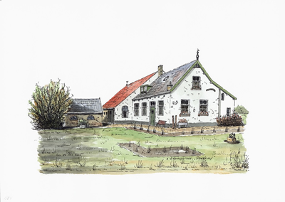 964-1884 Boerderij 'Stengehof' te 's-Gravenpolder
