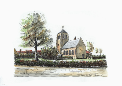 964-2000 De Nederlandse Hervormde kerk 'de Peperbusse' te Sint Kruis.