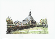 964-2001 De Nederlandse Hervormde kerk te Nieuwvliet.