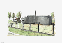964-2022a De bunker op Nieuw Abeele aan de Nieuwe Vlissingseweg te Middelburg.