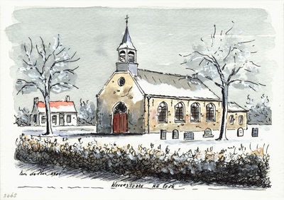 964-2065 De Nederlandse Hervormde kerk te Kleverkerke.