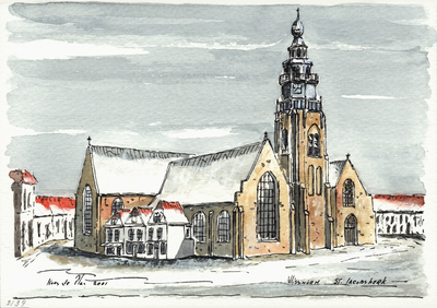 964-2139 De Sint Jacobskerk te Vlissingen.